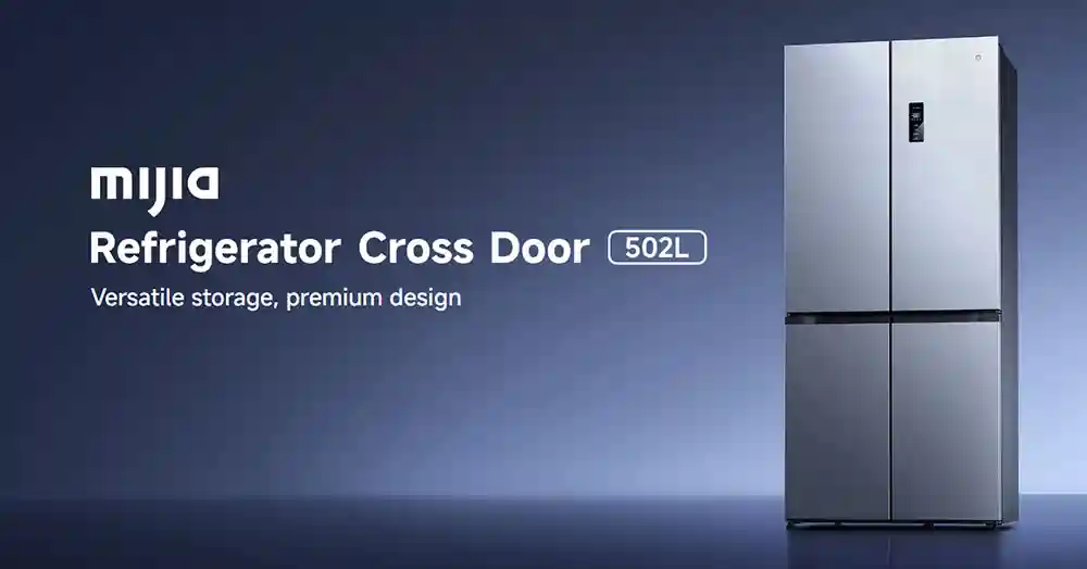 معرفی یخچال شیائومی مدل Mijia Refrigerator Cross Door 502L