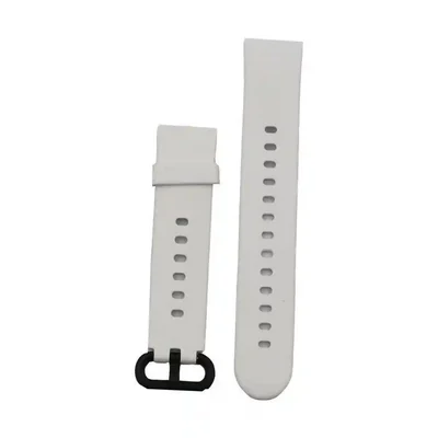 بند سفید جایگزین Mi Watch Lite بند سیلیکونی سفید ساعت شیائومی Mi Watch Lite
