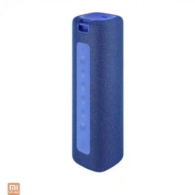 نمای عمودی اسپیکر شیائومی MDZ-36-DB آبی اسپیکر قابل حمل آبی شیائومی ۱۶ وات MDZ-36-DB به حالت ایستاده