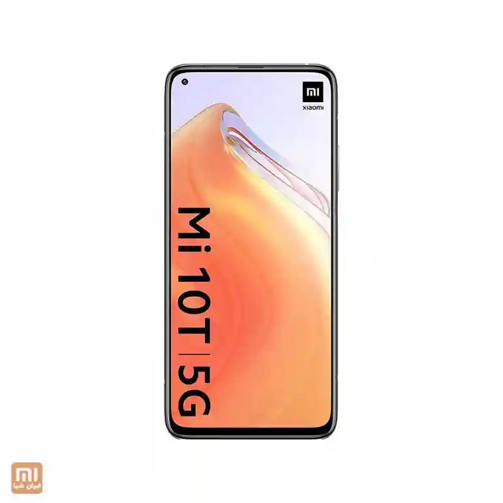 نمای نمایشگر Xiaomi Mi 10T 5G ظرفیت ۱۲۸ گیگ گوشی شیائومی Mi 10T 5G نسخه ۸/۱۲۸ گیگابایت از نمای روبهرو