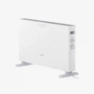 نمای کامل شوفاژ برقی شیائومی Smartmi DNQ04ZM S1 سفید روی پایه