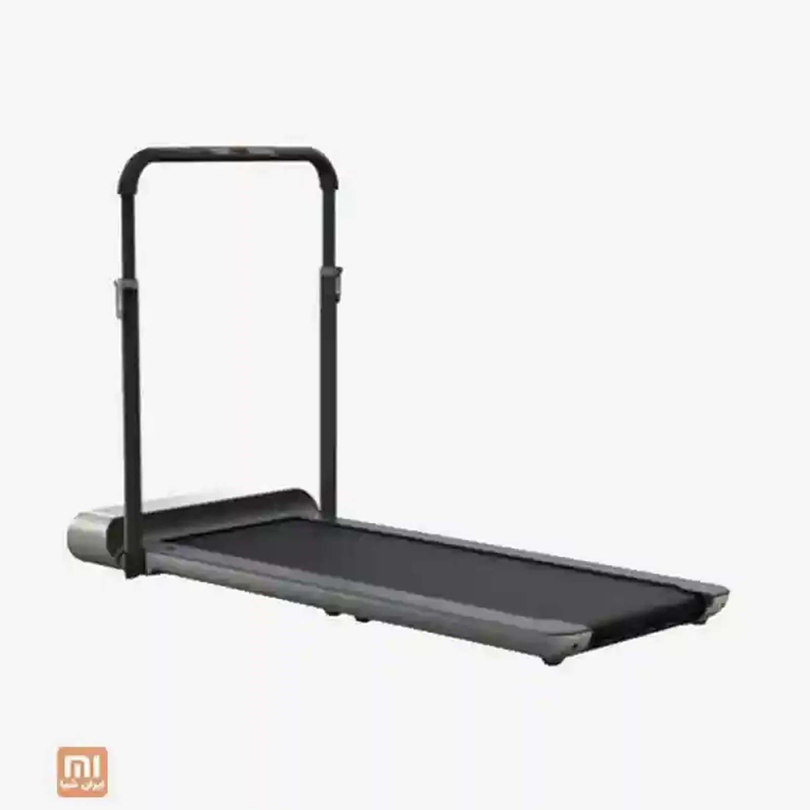 نمای اصلی واکینگ پد شیائومی R1 در حالت باز نمای کامل تردمیل شیائومی Walking Pad R1 با دسته ایمنی بالا