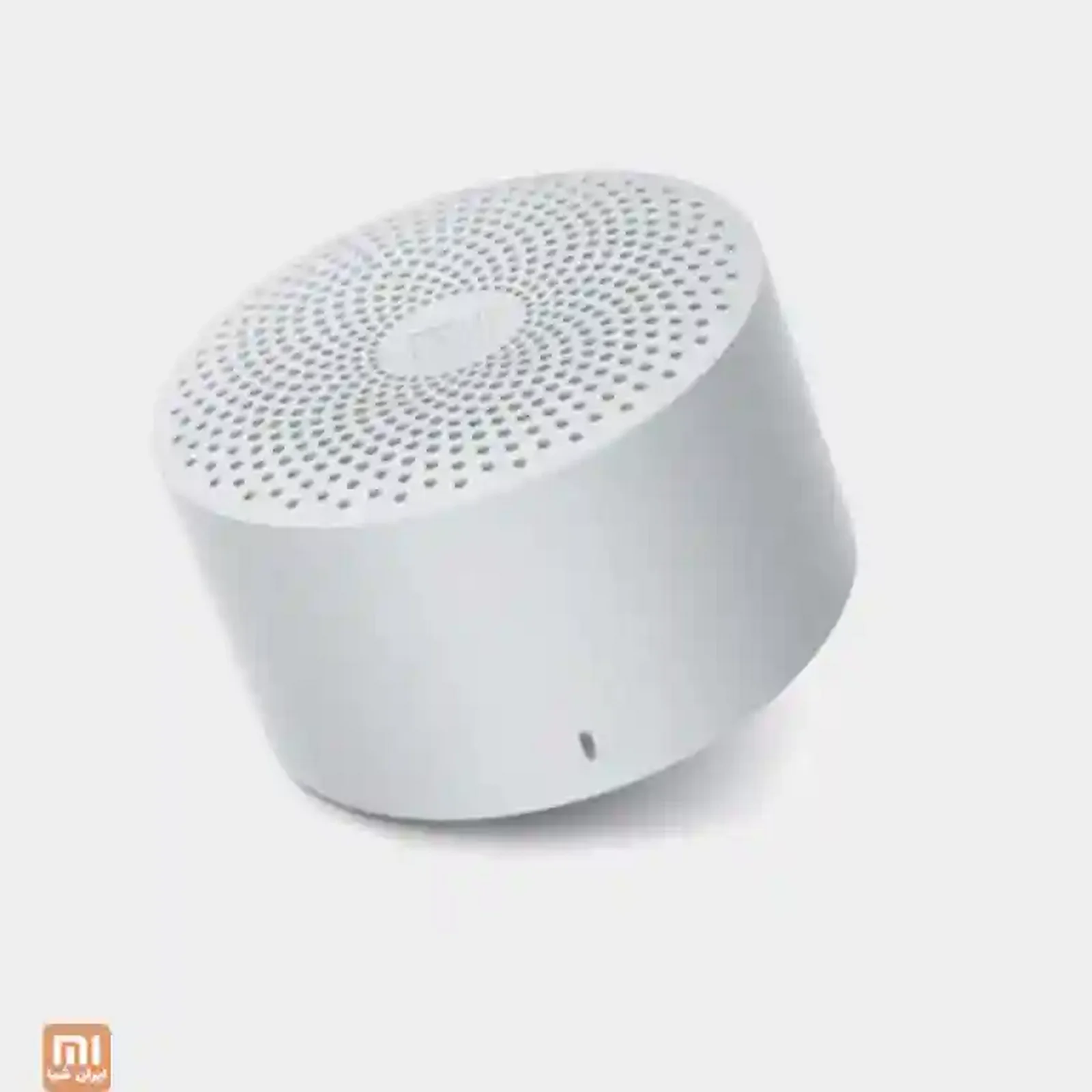 نمای محصول اسپیکر Xiaomi MDZ-28-DI اسپیکر بلوتوث سفید شیائومی Mi Compact Speaker 2 MDZ-28-DI با توری دایرهای