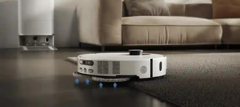 جارو رباتیک شیائومی Xiaomi Robot Vacuum 5 - اسکن سهگانه لیزری: تشخیص دقیق در حد میلیمتر برای جلوگیری از برخورد با موانع - ن