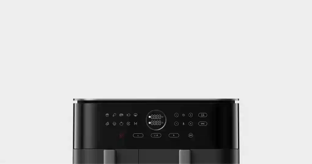 هواپز بدون روغن چند منظوره شیائومی مدل Xiaomi Dual Zone Air Fryer 10L MAF-D1001 - پخت همزمان 3 غذا - نمای 5