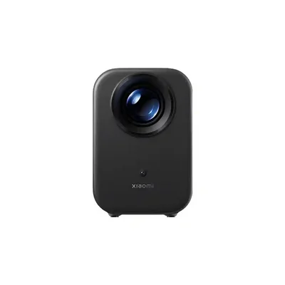 نمای روبهروی Xiaomi Smart Projector L1 پروژکتور هوشمند مشکی Xiaomi Smart Projector L1 با لنز بزرگ آبی