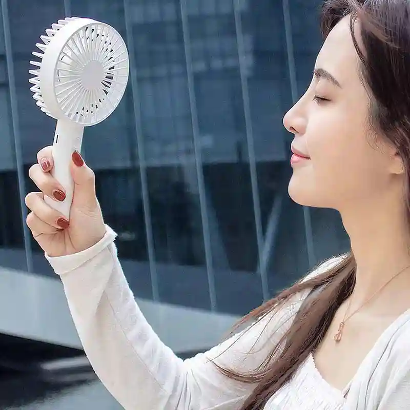 پنکه دستی شارژی کوالیتل qualitell Y1 - سه حالت سرعت و تطبیق با نیاز روزمره