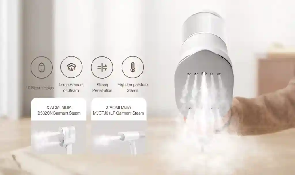 اتو بخار شیائومی مدل MIJIA B502CN - طراحی زیبا و کاربردی : ترکیب سادگی و هوشمندی