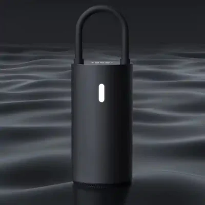 طراحی قابل حمل MOJIETU CQB01MC پمپ باد Xiaomi MOJIETU CQB01MC با چراغ روشن در فضای تیره