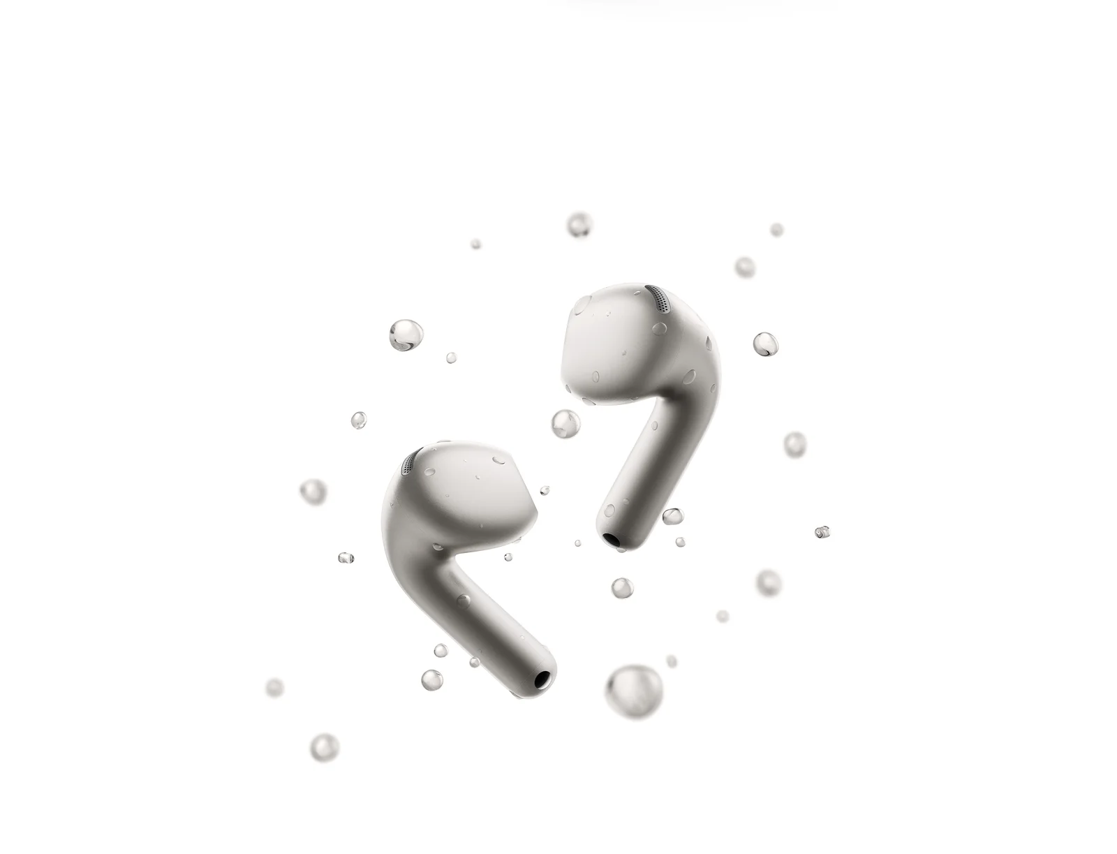 تصویر رسمی مقاومت IP54 ایربادهای Xiaomi Buds 6 در برابر گردوغبار و پاشش آب