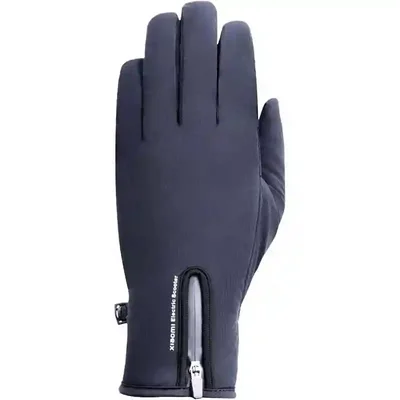 نمای پشتی دستکش اسکوتر شیائومی ST01RM سایز XL پشت دستکش سرمهای Xiaomi ST01RM با زیپ مچ
