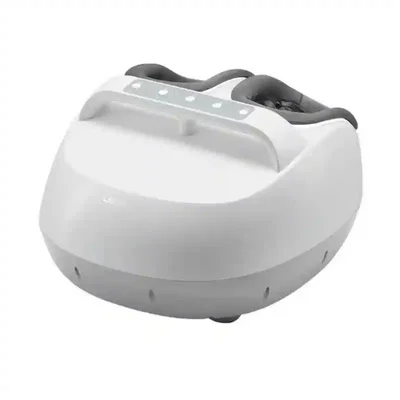 نمای اصلی دستگاه ماساژ پای شیائومی Leravan LJ-ZJ008 ماساژور پای سفید Leravan LJ-ZJ008 با محفظههای پارچهای مشکی
