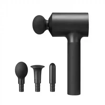 نمای اصلی ماساژور تفنگی Xiaomi Mijia MJJMQ01-ZJ ماساژور تفنگی شیائومی Mijia MJJMQ01-ZJ مشکی با سه سری ماساژ