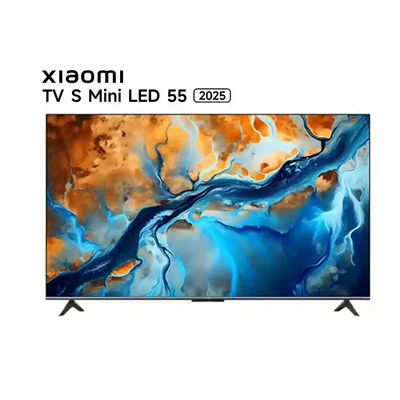 نمای اصلی تلویزیون 55 اینچ Xiaomi TV S Mini LED 2025 تلویزیون هوشمند شیائومی S Mini LED 2025 سایز 55 اینچ