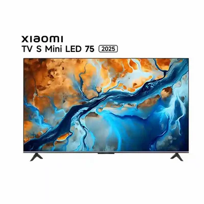 نمای اصلی تلویزیون 75 اینچ Xiaomi TV S Mini LED 2025 تلویزیون هوشمند شیائومی S Mini LED 2025 سایز 75 اینچ