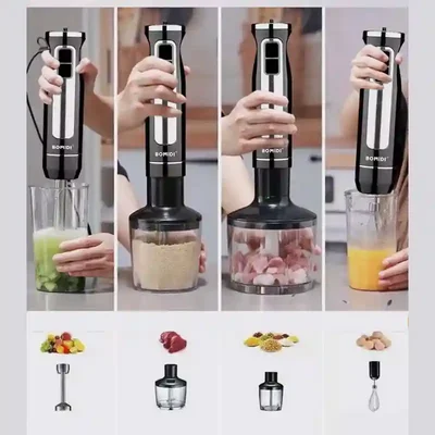 چهار حالت استفاده از مخلوط کن Bomidi HB1201 کاربردهای مخلوط کن شیائومی Bomidi HB1201 در آشپزخانه