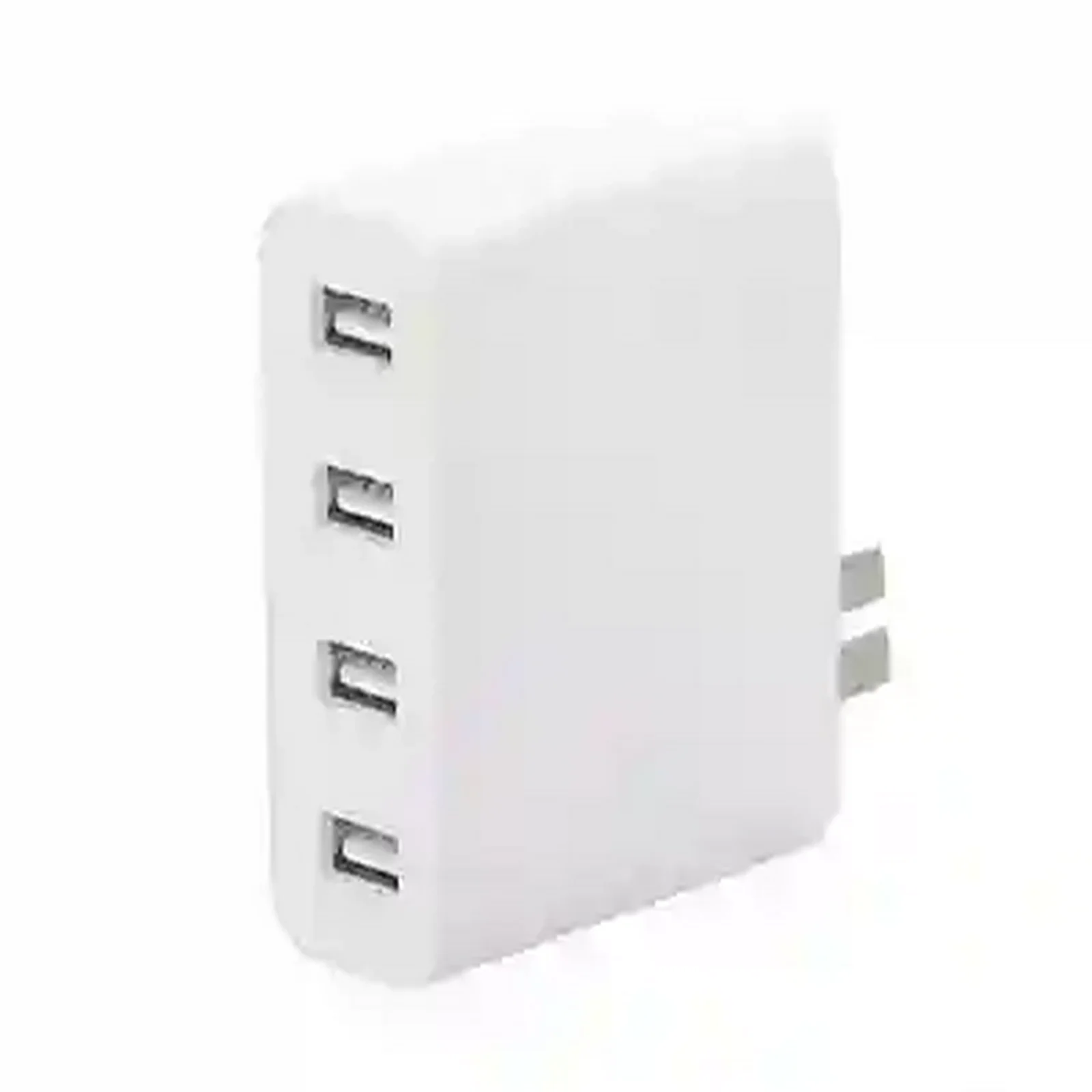 نمای چهار خروجی آداپتور Xiaomi CDQ01ZM آداپتور چهار پورت USB شیائومی CDQ01ZM سفید