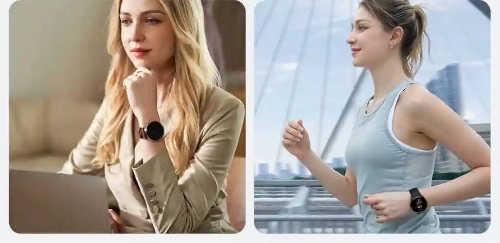 دو ظاهر روزمره و ورزشی ساعت با بندهای متفاوت