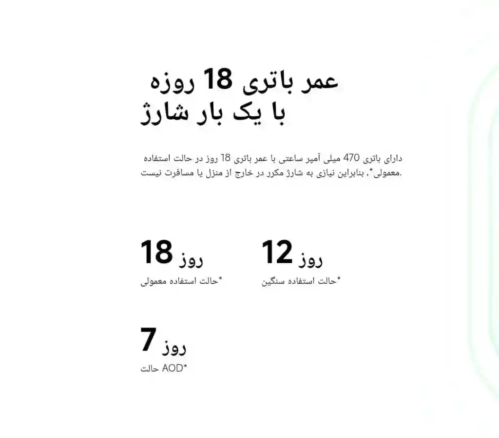 پوستر مقایسۀ شارژدهی آزمایشگاهی ۱۸، ۱۲ و ۷ روز در سه حالت استفاده
