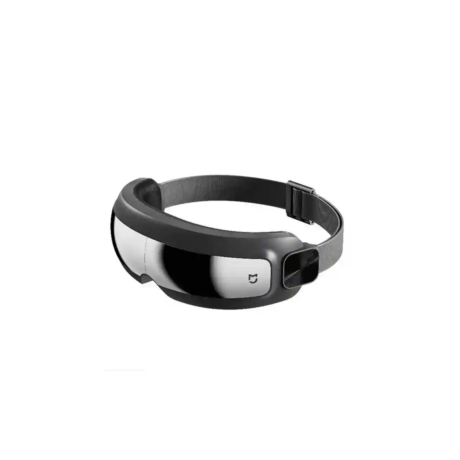 نمای اصلی ماساژور هوشمند چشم میجیا MJYBAM01YMYY ماساژور چشم Xiaomi Mijia MJYBAM01YMYY با پنل نقرهای و بند مشکی