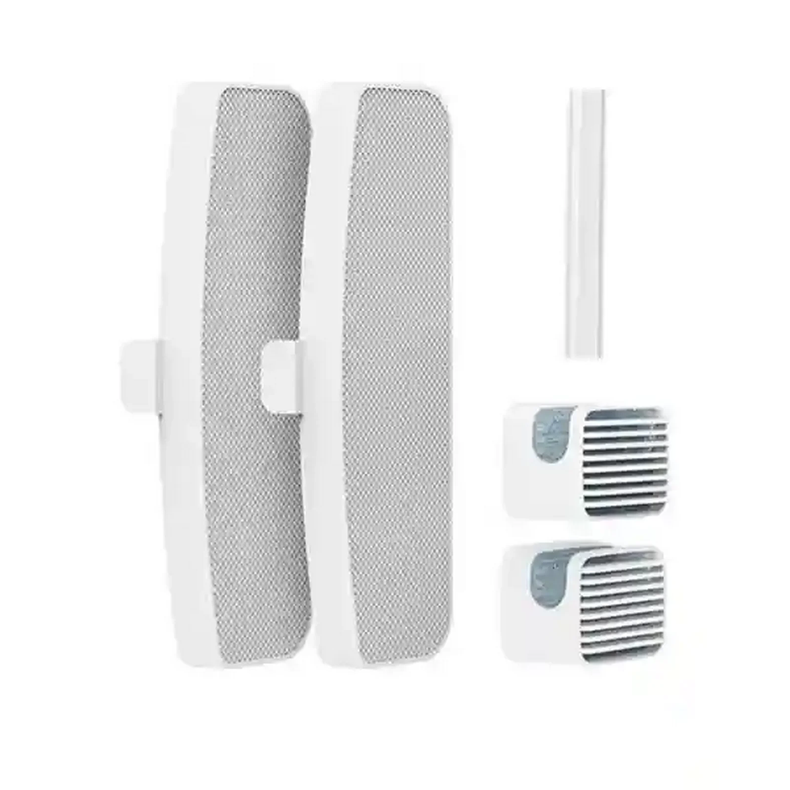 بسته فیلتر آبخوری شیائومی Smart Pet Fountain محتویات بسته دو عددی فیلتر آبخوری حیوانات شیائومی با قطعات سفید توریدار