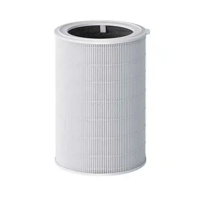 نمای اصلی فیلتر تصفیه هوای شیائومی Elite فیلتر استوانهای Xiaomi Smart Air Purifier Elite از نمای سهرخ