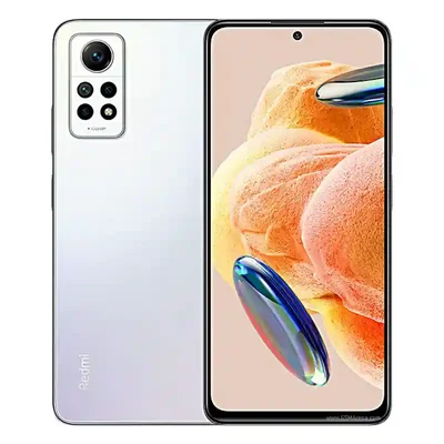 نمای اصلی ردمی نوت 12 پرو 4G سفید نسخه 512 گیگ گوشی Redmi Note 12 Pro 4G سفید 512 گیگ رم 12 از جلو و پشت