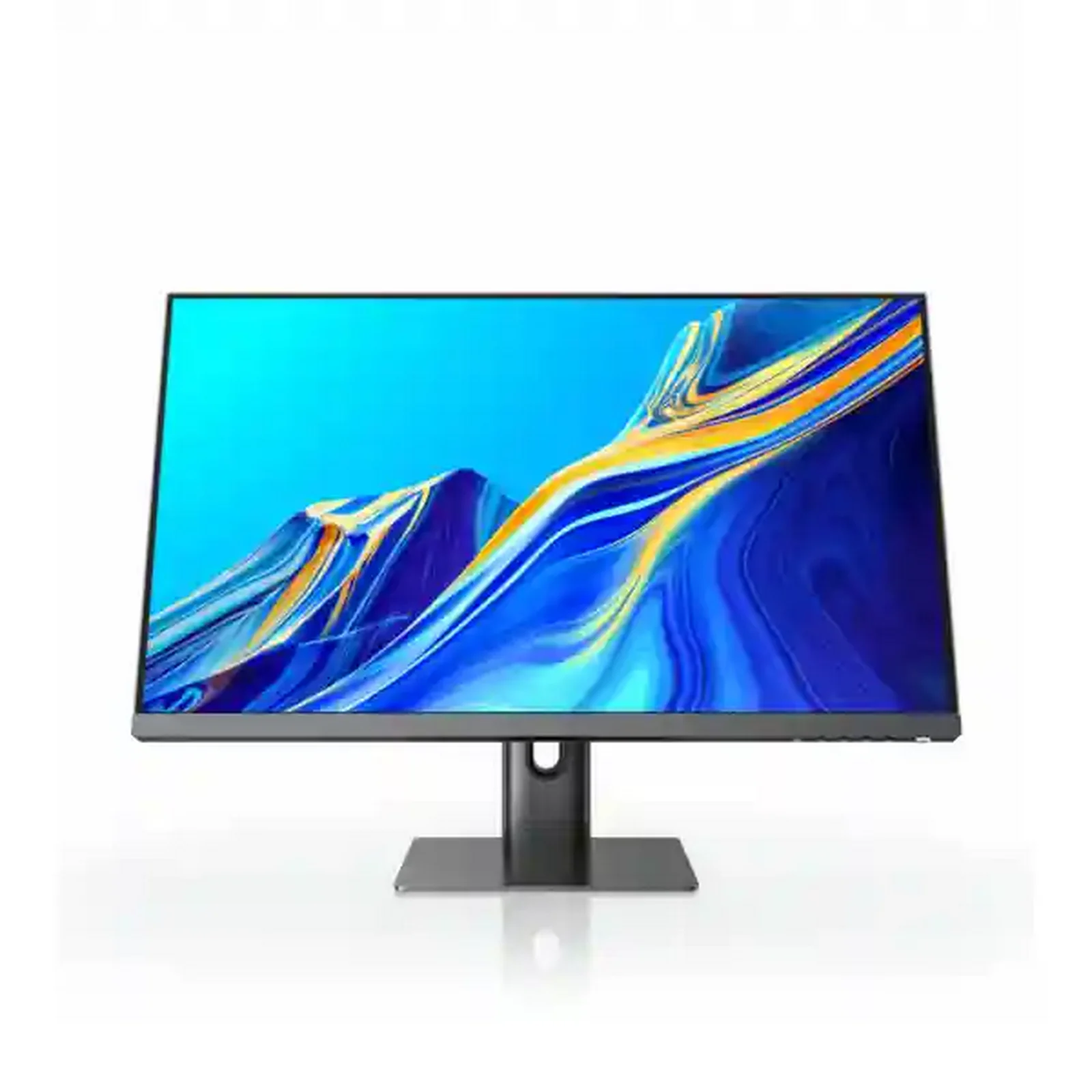 مانیتور 4K شیائومی XMMNT27NU سایز 27 اینچ از نمای روبه‌رو