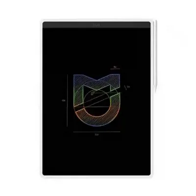 تبلت نوشتاری رنگی Xiaomi MJXHB01WC از نمای روبهرو کاغذ دیجیتال رنگی ۱۰ اینچ شیائومی MJXHB01WC با طرح هندسی چندرنگ