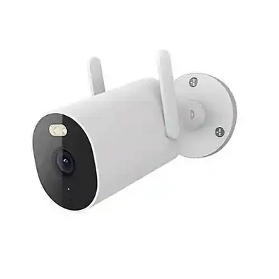 نمای اصلی Xiaomi Outdoor Camera AW300 دوربین نظارتی سفید Xiaomi Outdoor Camera AW300 MBC20 با دو آنتن
