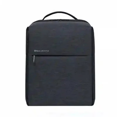 نمای اصلی Xiaomi Urban City Backpack 2 کوله لپتاپ خاکستری تیره Xiaomi Urban City Backpack 2 DSBB03RM از روبهرو