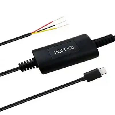 مبدل برق و کابل USB-C کیت Midrive UP03 نمای نزدیک ماژول و سوکت USB-C کیت 70mai UP03