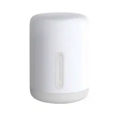 چراغ خواب استوانهای Mijia Bedside Lamp 2 با کنترل لمسی چراغ خواب هوشمند سفید شیائومی Mijia Bedside Lamp 2 از نمای روبهرو