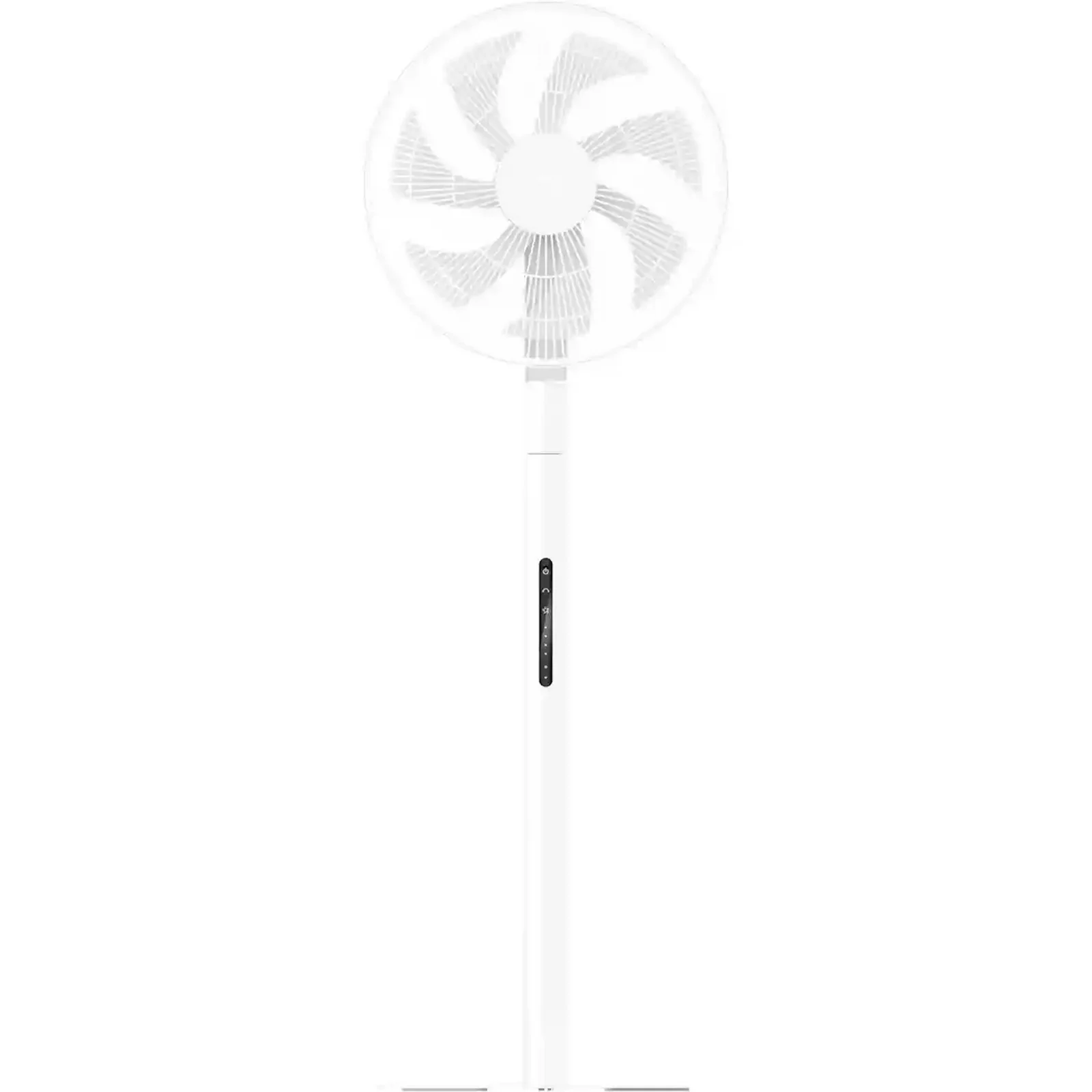 نمای اصلی پنکه هوشمند Xiaomi BPLDS12DM پنکه ایستاده سفید شیائومی Mijia Smart Standing Fan Pro Slim BPLDS12DM در نمای روبه رو