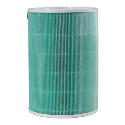فیلتر استوانهای سبز شیائومی Air Purifier 4 از نمای جلو نمای روبهرو فیلتر سبز تصفیه هوا شیائومی Air Purifier 4