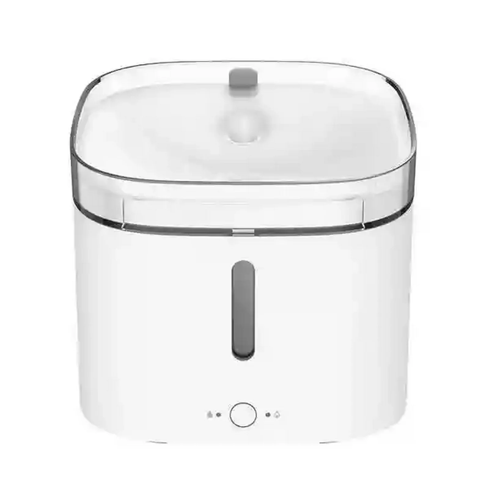 آبخوری حیوانات شیائومی XWWF01MG از نمای روبهرو آبخوری هوشمند سفید Xiaomi XWWF01MG با فواره مرکزی