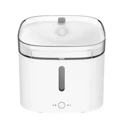 آبخوری حیوانات شیائومی XWWF01MG از نمای روبهرو آبخوری هوشمند سفید Xiaomi XWWF01MG با فواره مرکزی