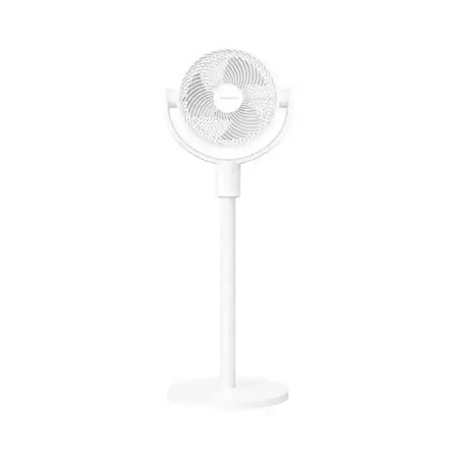 نمای کامل پنکه گردش هوای هوشمند شیائومی BPLDS11DM پنکه ایستاده شیائومی Smart Air Circulation Fan BPLDS11DM سفید از روبه رو