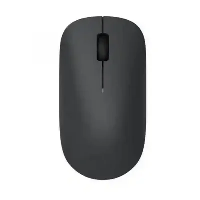 موس Xiaomi Wireless Mouse Lite XMWXSB01YM نمای بالا موس بیسیم مشکی شیائومی Lite XMWXSB01YM