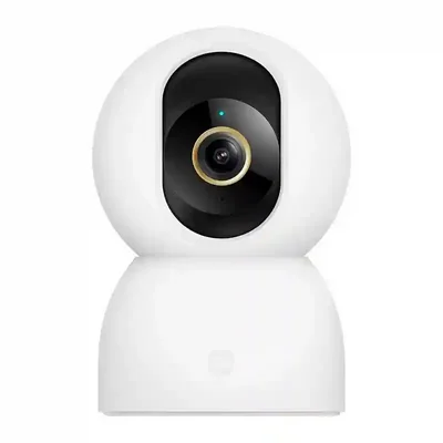 نمای کامل Xiaomi Smart Camera C701 دوربین نظارتی هوشمند شیائومی C701 سفید از نمای روبه رو