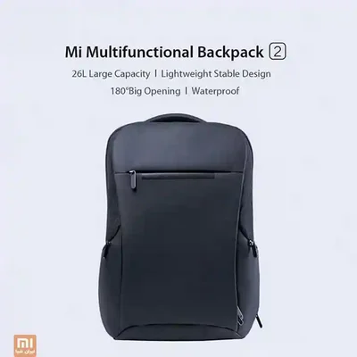 ظرفیت و طراحی Mi Business Backpack 2 کوله Mi Multifunctional Backpack 2 در بنر ظرفیت 26 لیتر