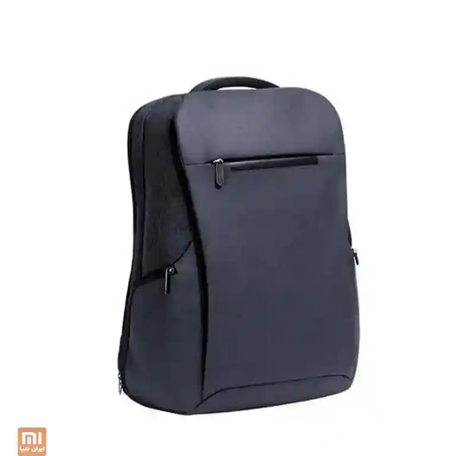 کوله پشتی مشکی شیائومی Mi Business Backpack Multifunctional 2 از زاویه سه‌رخ