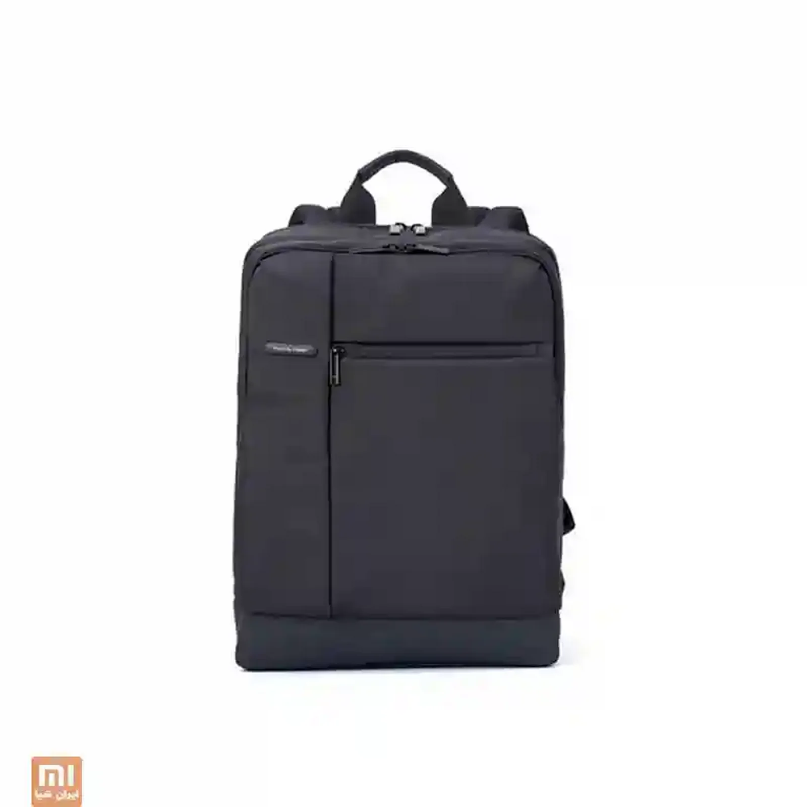 کوله پشتی مشکی Xiaomi Classic Business Backpack نمای روبه‌رو