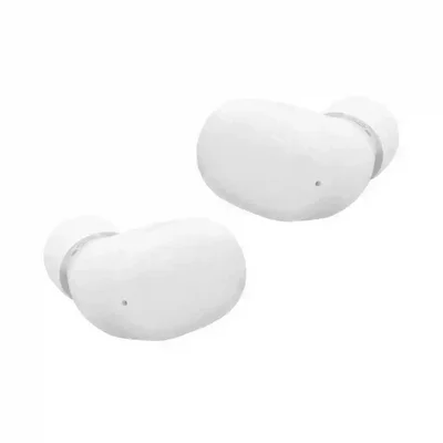 گوشیهای هندزفری Redmi Buds 4 از نمای نزدیک دو ایرباد سفید هندزفری بلوتوث شیائومی Redmi Buds 4