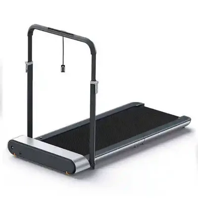 نمای سهرخ تردمیل WalkingPad R1 Pro در حالت باز تردمیل تاشو شیائومی WalkingPad R1 Pro با دستگیره ایمنی