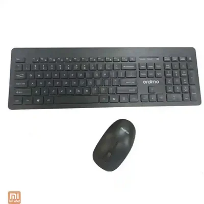 ماوس و کیبورد ارایمو OF-KK30 ست ماوس و کیبورد مشکی Oraimo OF-KK30 از نمای کامل