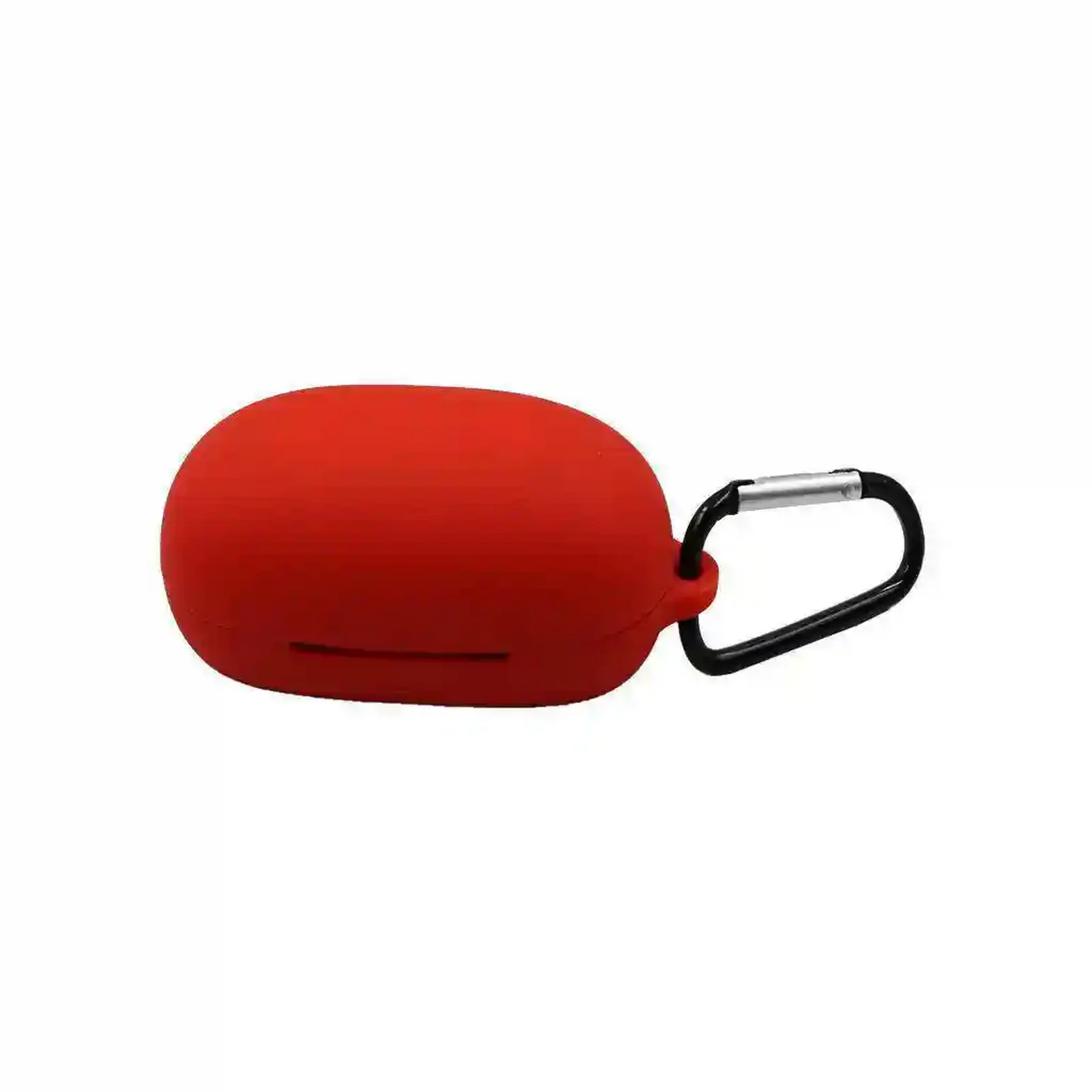 نمای اصلی کاور قرمز ComfoBuds Pro کاور سیلیکونی قرمز کیس هندزفری ComfoBuds Pro با کارابین