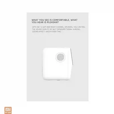 صدای دوکاناله Wanbo T2 Max بلندگوی جانبی ویدئو پروژکتور Wanbo T2 Max