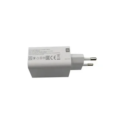 مشخصات بدنه شارژر MDY-11-EZ برچسب مشخصات فنی آداپتور ۳۳ وات شیائومی MDY-11-EZ