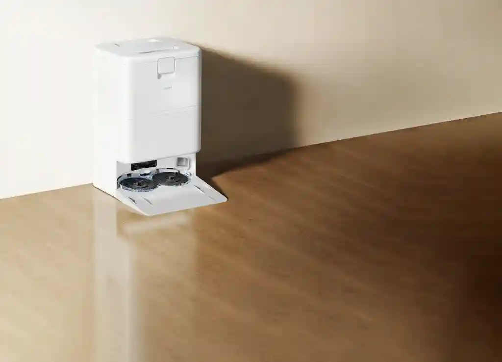 جارو رباتیک شیائومی مدل H50 Pro - شستوشوی چرخشی پرسرعت: خشککردن با هوای گرم